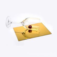China Manufacture Gold Silver Flexible Acrylic Mirror Sheet